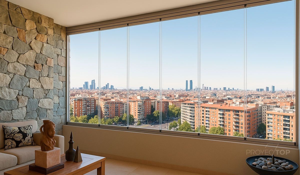 Imagen de Referencia de Fabricación de cerramientos de aluminio en Madrid